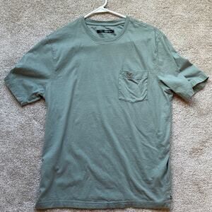 Greg Norman Collection Sage Green Short Sleeve Pocket Tee
